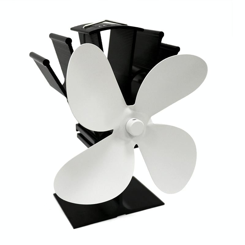 Eco-friendly Heat Powered Stove Fan for Wood / Gas / Pellet Stoves - Bronze
