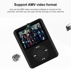 1.8 Inch Tft Mp4 Player W / Tf Slot Recorder Fm E Book & Calendar - Baby Blue