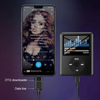 1.8 Inch Tft Mp4 Player W / Tf Slot Recorder Fm E Book & Calendar - Baby Blue