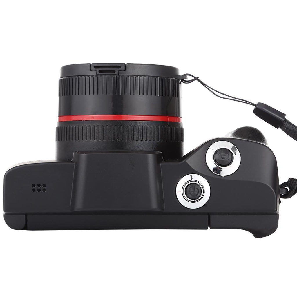 Hd 720p Recording Flip Screen Digital Camera with Interchangeable Lens and Infrared Lens - White