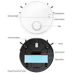 Intelligent Usb Charging Sweeping Robot - White