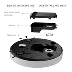 Intelligent Usb Charging Sweeping Robot - White