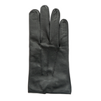 Dents Mens Sandhurst Three-Point Leather Unlined Officers Gloves in Black - 7.5
