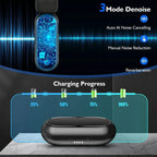 HRIDZ Wireless Lavalier Microphone fast connection Port Mic For Apple iPhone ipad Vlog Live Stream