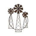 Contemporary 3 Windmill Wall Art 81cm