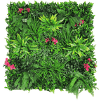 Flowering Lilac Vertical Garden / Green Wall UV Resistant 100cm X 100cm Panel