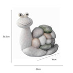 Arty Garden Snail Statue 36cm