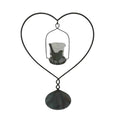 Heart On Base w Floating Candle 45cm