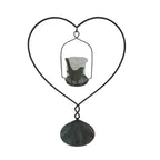 Heart On Base w Floating Candle 45cm