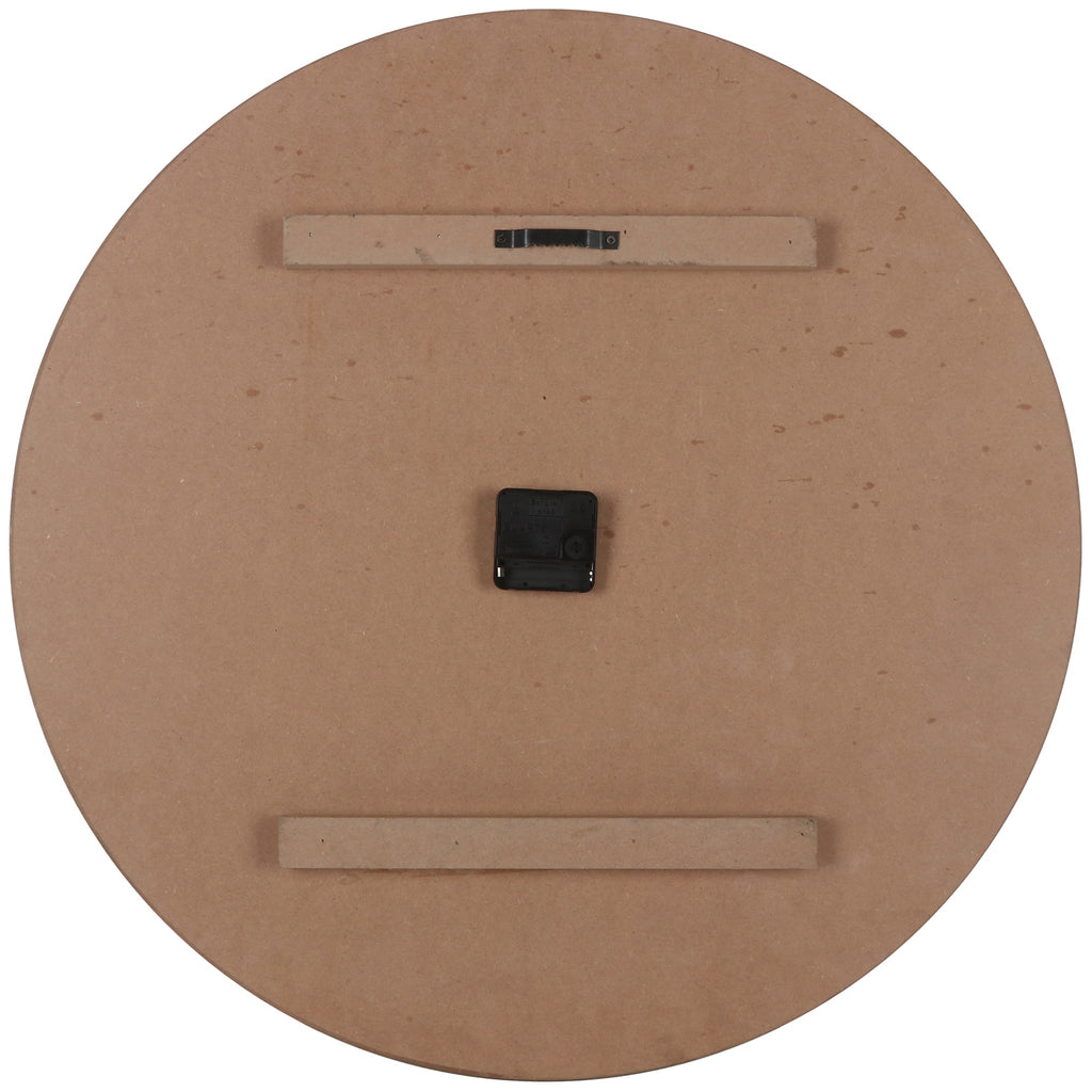 Emporium Slatted Aged Wall Clock 60cm