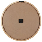 Contemporary Grey Timber Wall Clock 60cm