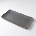 Platter Rectangular 35cm Stone Slab Glaze