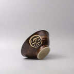 Udon Bowl 22cm Toffee Mon Glaze
