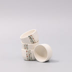 Sake Set for Four 330ml White Abacus Glaze