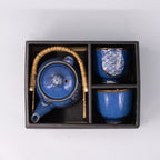 Tea Set for Two 460ml Willow Wave Design
