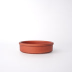 Orange Donabe 14cm Oven Dish Large High Side