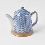 Teapot 400ml Wave Design