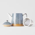 Teapot 400ml Shibori Design