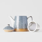 Teapot 400ml Shibori Design