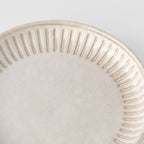 Sauce Dish 9cm Ridged Alabaster Glaze