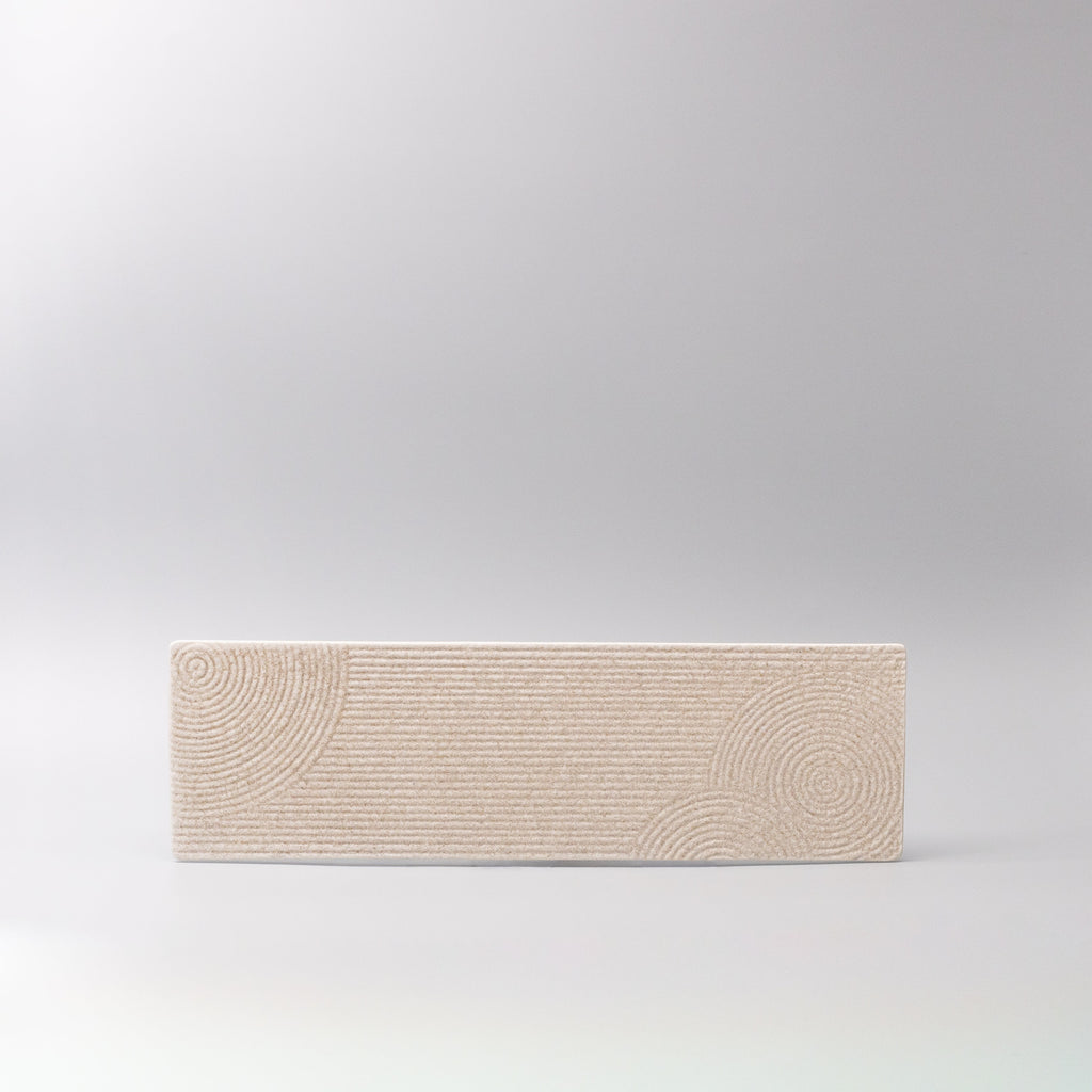 Platter Rectangular 41.5cm Zen Garden Glaze