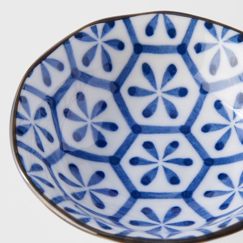 Sauce Dish 11cm Flower Pattern Design
