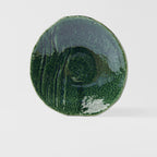 Dinner Plate Organic 27cm Oribe Green Glaze