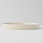Plate High Rim 25cm Craft White Glaze