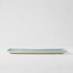 Platter 50cm Crazed Blue Glaze