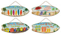 bulk 8 Beachtime Wall Hanging Deco Assort 78cm