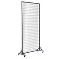 Versatile and Premium Flower Wall Stand / Portable Event Screen with Wheels 2m x 1m