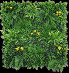 Yellow Rose Vertical Garden / Green Wall UV Resistant 100cm x 100cm