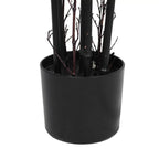 Premium Dense Artificial Black Bamboo 150cm