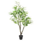 Potted Artificial Eucalyptus Tree (White Box Eucalyptus Albens) 110cm