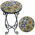 Colorata Mosaic Side Table 50cm