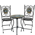 Citta 3pc Settings Table Chairs