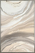 Sandstorm Abstract Artwork Framed 120cm