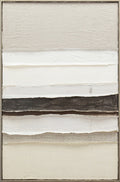 Beige Is The New Black Framed Artwork 120cm