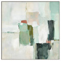 Infinite Green Abstract Artwork 80cm
