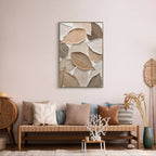 Modern Leaves Artwork 80x120cm