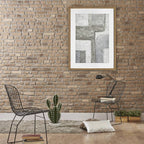 Easy Abstract Artwork Framed W Glass Front 60x80cm