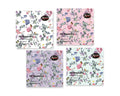 bulk 960 Jardin Floral Napkins Pk20 2Ply 4 Assort 33cm