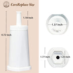 Breville BES008 Replacement Coffee Machine Filter – Water Descaling, Deodorizing & Purification Filter (2-Pack)