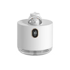 White Astronaut Humidifier with LED Night Light - Whisper Quiet for Bedroom