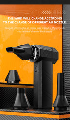 Portable Air Blower - Multi-Use for Computer, Car, Outdoor Inflatables