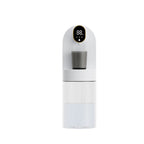 Smart Automatic Mouthwash Dispenser - 4 Adjustable Levels, LED Display, 2000mAh Battery & Magnetic Cups(white)