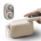 Compact Electric Lint Remover with LED Display & Dual Head - USB Rechargeable(Purple)
