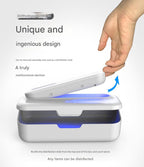 White 2-in-1 UV Sterilizer Box & Detachable Wand - For Phone, Jewelry, Masks