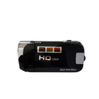 Black Capture Life's Moments: HD 1080P Digital Camcorder - 16MP Photos, 16X Digital Zoom, 2.7" LCD Screen