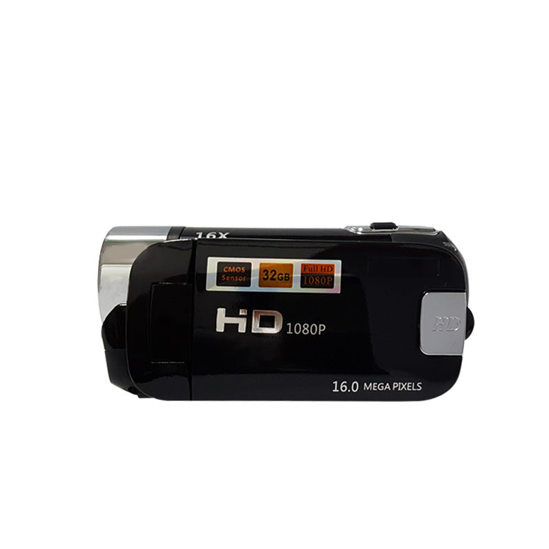 Silver Capture Life's Moments: HD 1080P Digital Camcorder - 16MP Photos, 16X Digital Zoom, 2.7 LCD Screen"